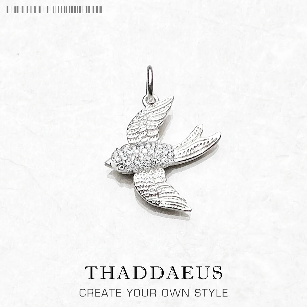 Pendant Swallow Pave New Glam 925 Sterling Silver Jewelry Europe Style Fashion Accessorie Gift For Soul Woman
Pendant Swallow Pave New Glam 925 Sterling Silver Jewelry Europe Style Fashion Accessorie Gift For Soul Woman