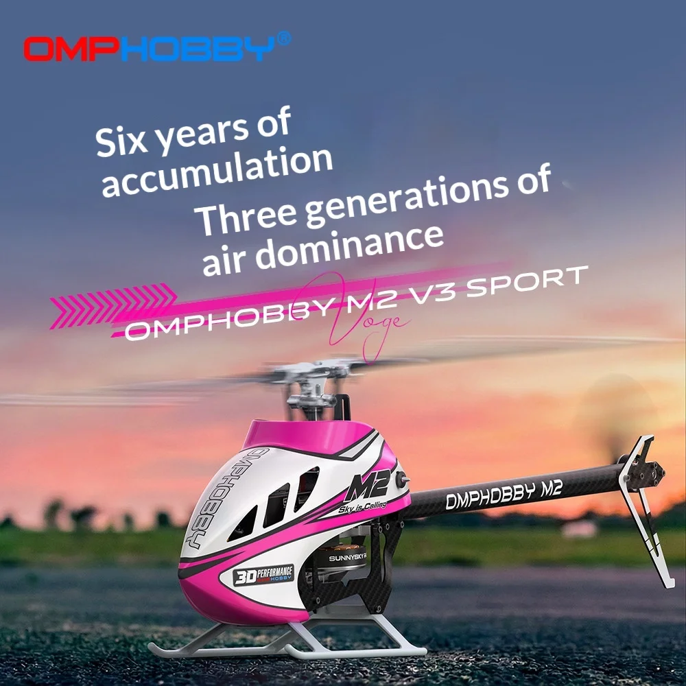 OMPHOBBY M2 V3 Sport RC Helicopter 3D Aerobatic Stunt Professional Remote Control Hobby Outdoor Flying For Adult 2026 New
OMPHOBBY M2 V3 Sport RC Helicopter 3D Aerobatic Stunt Professional Remote Control Hobby Outdoor Flying For Adult 2026 New