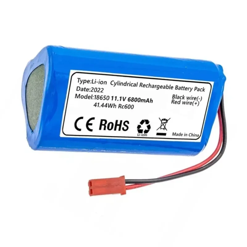 11.1V 2800mAh/4800mAh/6800mAh Battery for Ecovacs Ilife V1 V3 X3 V3 V5 X5 V5S CW310 CEN250 Robot Vacuum Cleaner Battery
11.1V 2800mAh/4800mAh/6800mAh Battery for Ecovacs Ilife V1 V3 X3 V3 V5 X5 V5S CW310 CEN250 Robot Vacuum Cleaner Battery