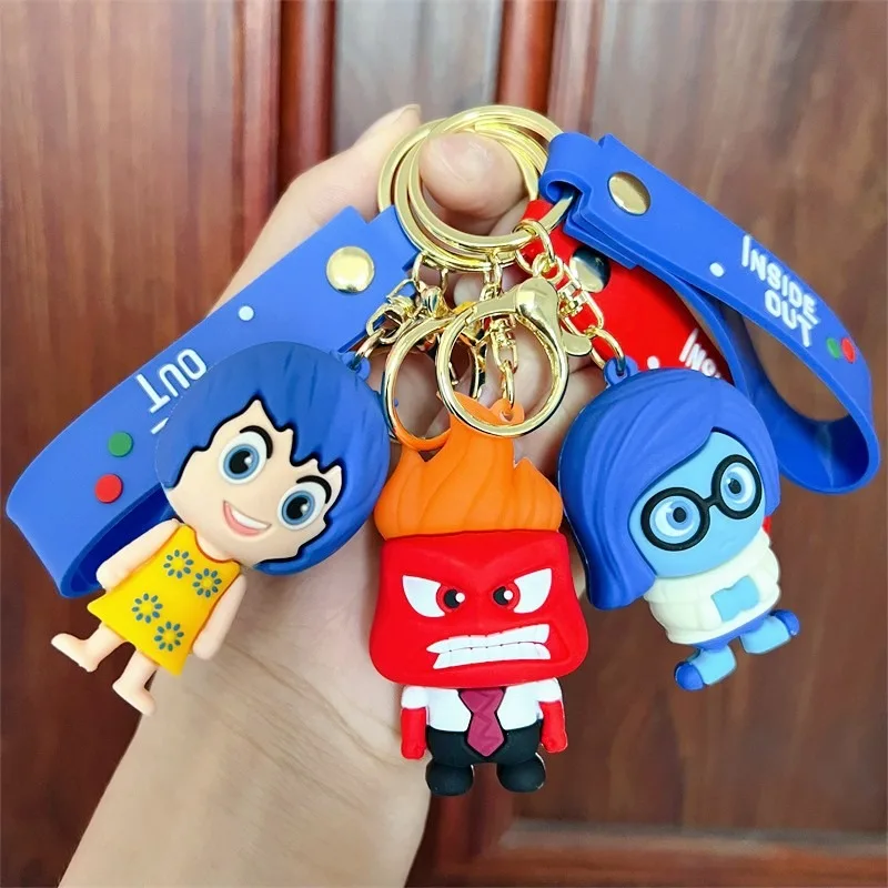 Kawaii Disney Inside Out Keychain Kids Backpack Charms Pendant Children Cartoon Keyring Accessories Anime Cute Key Chain Gifts
Kawaii Disney Inside Out Keychain Kids Backpack Charms Pendant Children Cartoon Keyring Accessories Anime Cute Key Chain Gifts