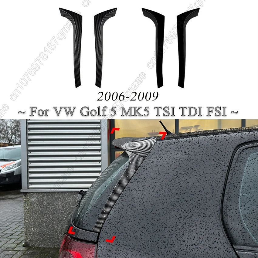 Gloss Black New Style For VW Volkswagen Golf 5 MK5 TSI TDI FSI 2006-2009 Car Rear Side Spoiler Trunk Wing Lip By ABS
Gloss Black New Style For VW Volkswagen Golf 5 MK5 TSI TDI FSI 2006-2009 Car Rear Side Spoiler Trunk Wing Lip By ABS