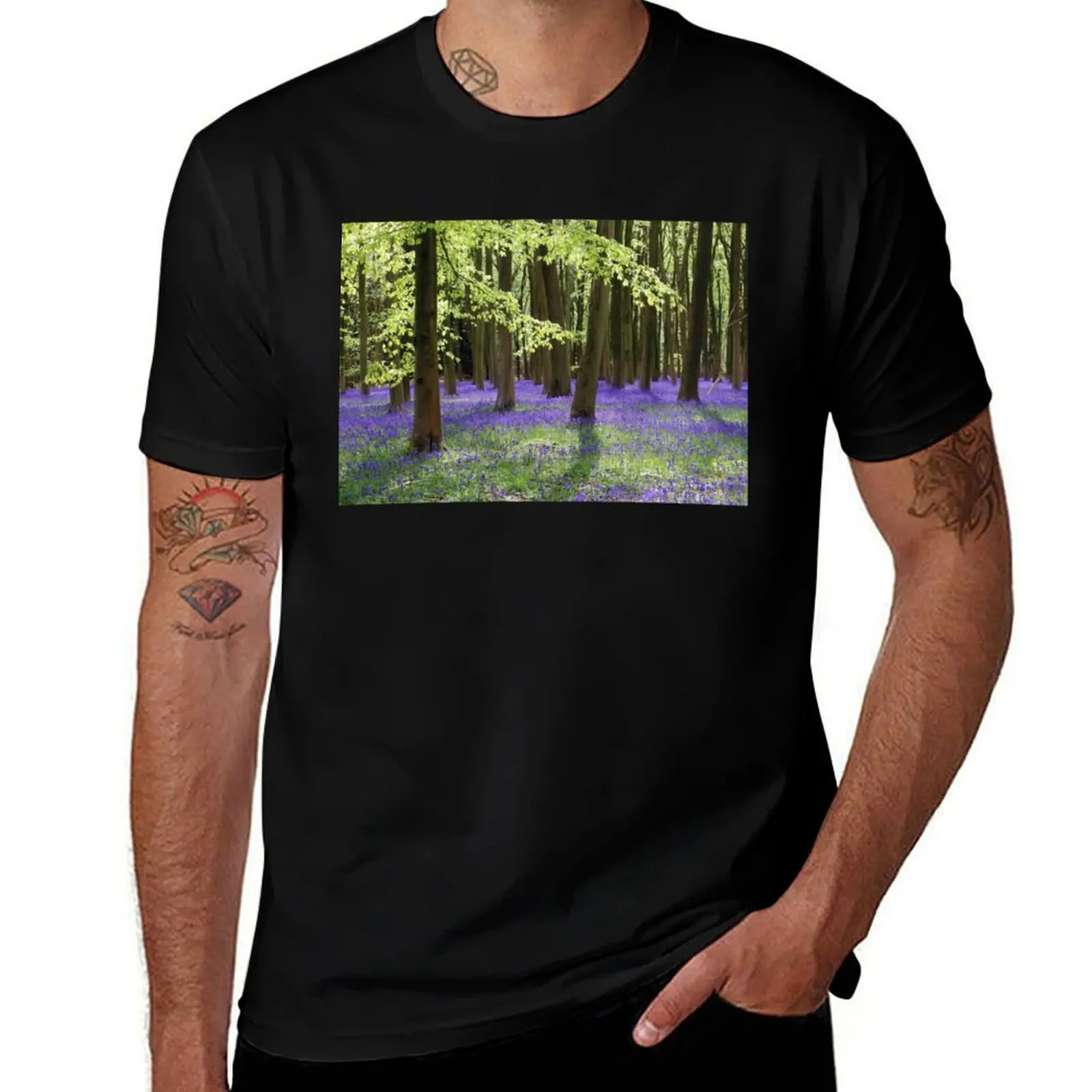 Cotswold Bluebell Wood T-Shirt customizeds luxury designer oversized graphic shirts Men's cotton t-shirt
Cotswold Bluebell Wood T-Shirt customizeds luxury designer oversized graphic shirts Men's cotton t-shirt
