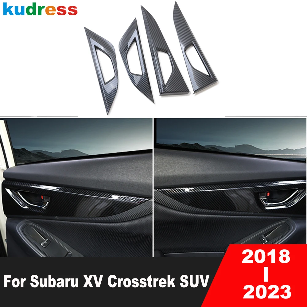 Для Subaru XV Crosstrek SUV 2018-2021 2022 2023, углеродное волокно, внутренняя внутренняя дверная ручка, крышка чаши, отделка, аксессуары для интерьера
Для Subaru XV Crosstrek SUV 2018-2021 2022 2023, углеродное волокно, внутренняя внутренняя дверная ручка, крышка чаши, отделка, аксессуары для интерьера