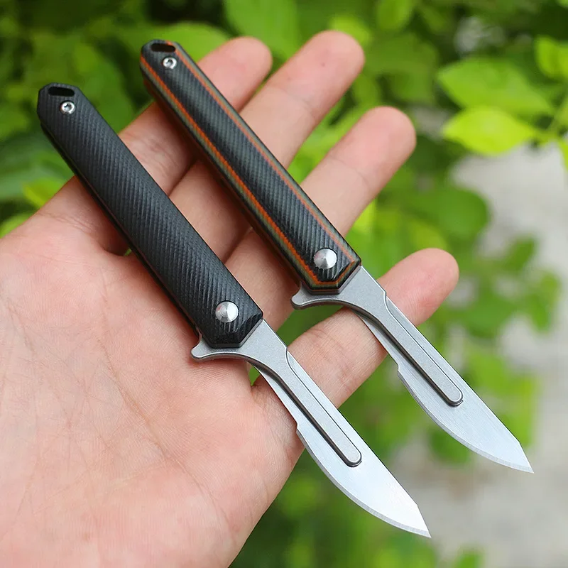 Складной нож G10, скальпель, уличный Многофункциональный режущий инструмент, нож, синий карманный нож, система подшипников
Складной нож G10, скальпель, уличный Многофункциональный режущий инструмент, нож, синий карманный нож, система подшипников