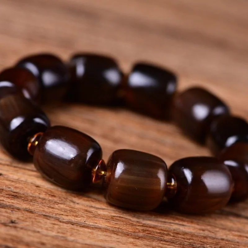 Tibetan Yak Horn Bead Bracelet Full Blood Men's Fashionable Versatile
Tibetan Yak Horn Bead Bracelet Full Blood Men's Fashionable Versatile