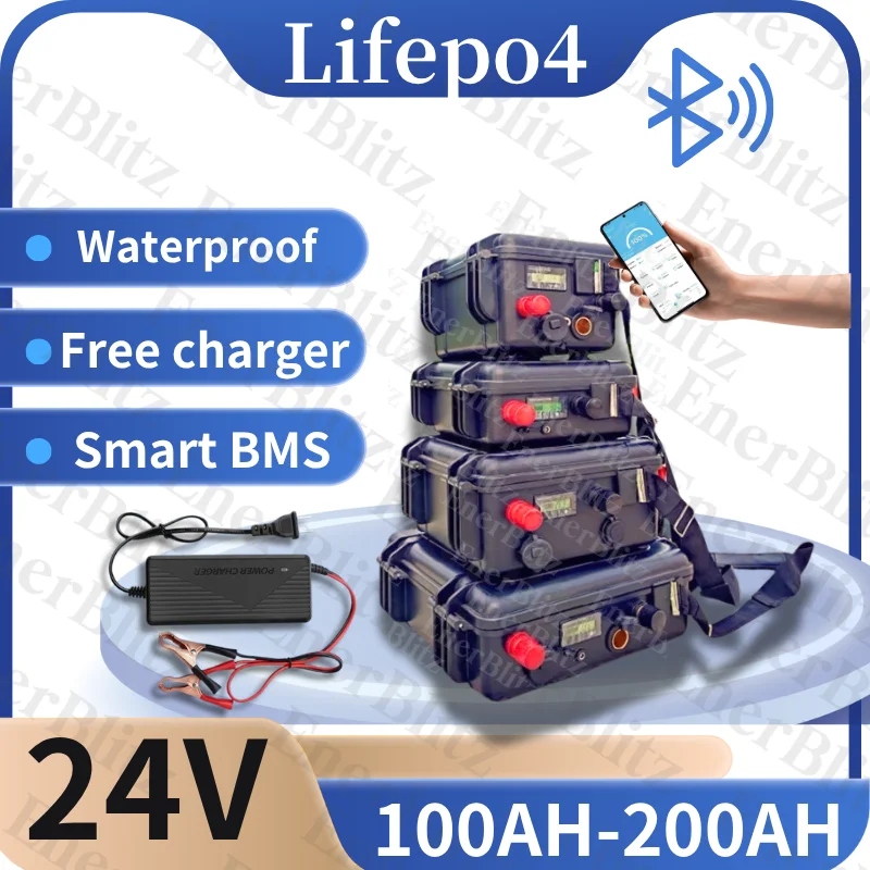 LiFePo4 12V 60AH/80AH/100AH/120AH/150AH/180/200AH Lithium Battery with bms for fish boat vehicle power supply +10A charger
LiFePo4 12V 60AH/80AH/100AH/120AH/150AH/180/200AH Lithium Battery with bms for fish boat vehicle power supply +10A charger