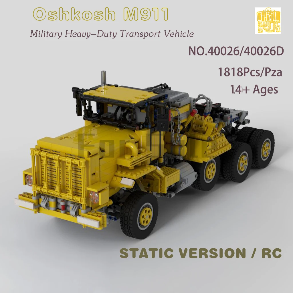 Модель автомобиля Moc 40026 Oshkosh-M911-Military повышенной прочности с рисунком в формате PDF, строительные блоки, кирпичи, подарки на день рождения и Рождество
Модель автомобиля Moc 40026 Oshkosh-M911-Military повышенной прочности с рисунком в формате PDF, строительные блоки, кирпичи, подарки на день рождения и Рождество