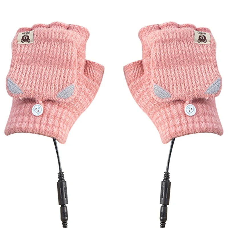 USB Heated Gloves Winter Women Knitted Electric Heated Gloves Washable For Indoor Or Outdoor Warm Mitten
USB Heated Gloves Winter Women Knitted Electric Heated Gloves Washable For Indoor Or Outdoor Warm Mitten