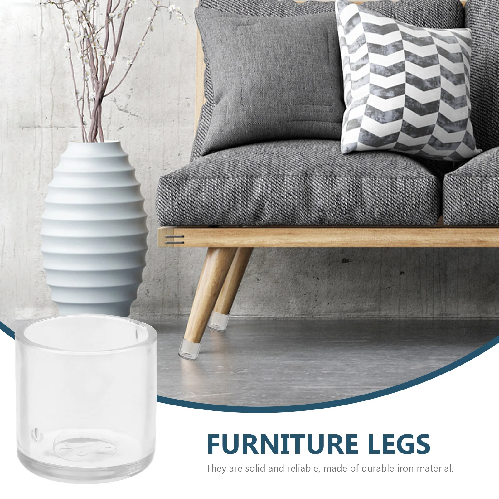 32Pcs Chair Leg Protectors Transparent Table Bottom PVC Floor Protector Durable Flexible Furniture Legs Accessories
32Pcs Chair Leg Protectors Transparent Table Bottom PVC Floor Protector Durable Flexible Furniture Legs Accessories