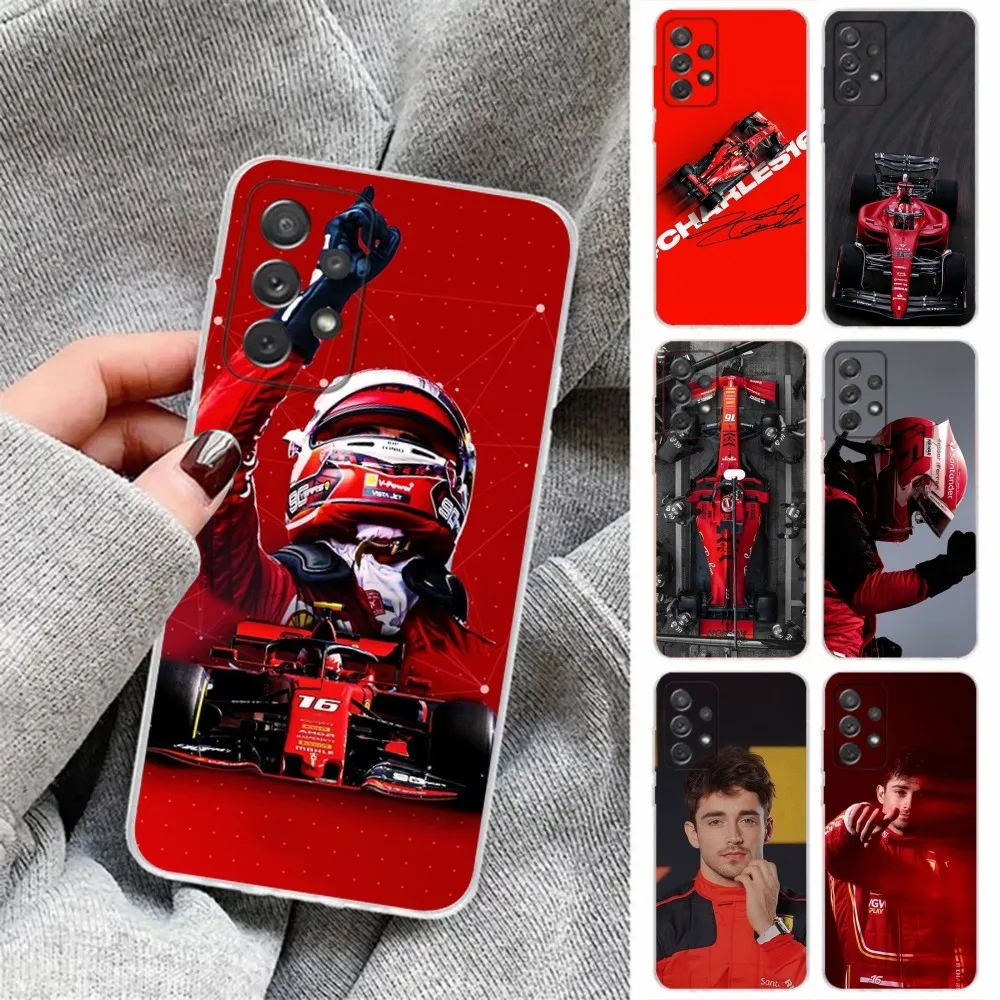 C- Charles Leclerc 16 F1 Phone Case For Samsung Galaxy A31,A33 A71,70,52,51,40,31,A50,30S,21S,Note20ultra Transparent Cover
C- Charles Leclerc 16 F1 Phone Case For Samsung Galaxy A31,A33 A71,70,52,51,40,31,A50,30S,21S,Note20ultra Transparent Cover