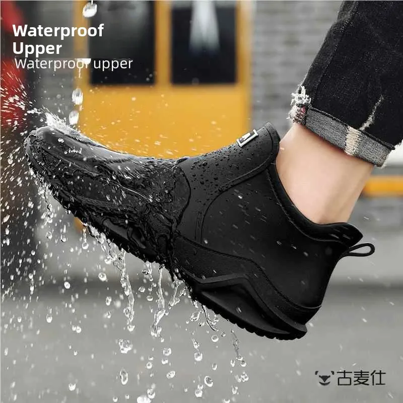 Men's Short Rain Boots Breathable Waterproof Work Shoes Summer 2026 Fishing Slip-Resistant Delivery Kitchen Rubber Shoes
Men's Short Rain Boots Breathable Waterproof Work Shoes Summer 2026 Fishing Slip-Resistant Delivery Kitchen Rubber Shoes