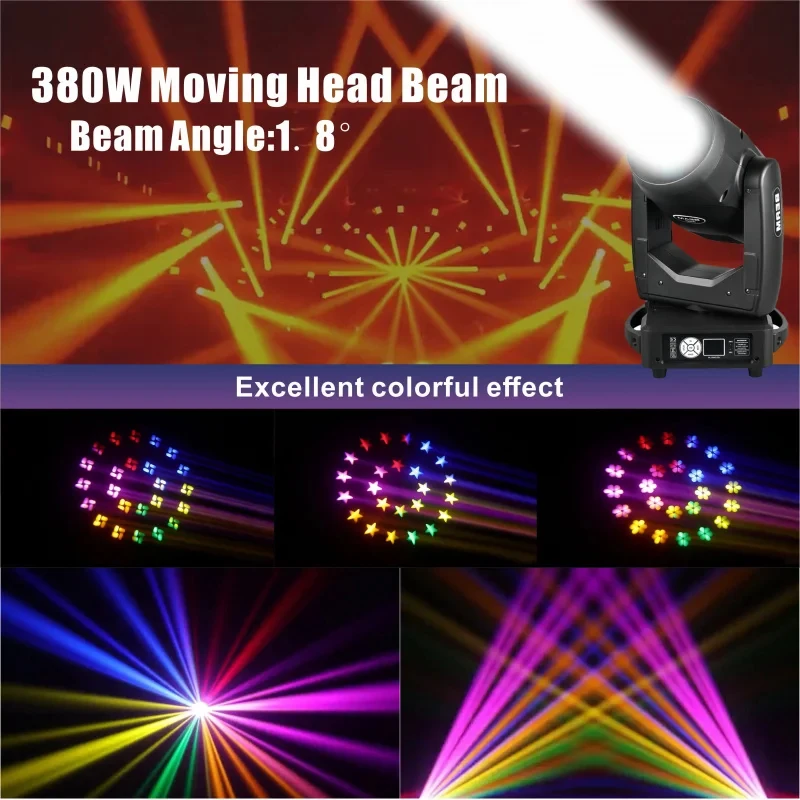Factory Price 380W 17R Sharpy Light for 1.8 Strobe Spot Wash RGBW Effect DMX512 Ready DJ Wedding Stage Lights
Factory Price 380W 17R Sharpy Light for 1.8 Strobe Spot Wash RGBW Effect DMX512 Ready DJ Wedding Stage Lights