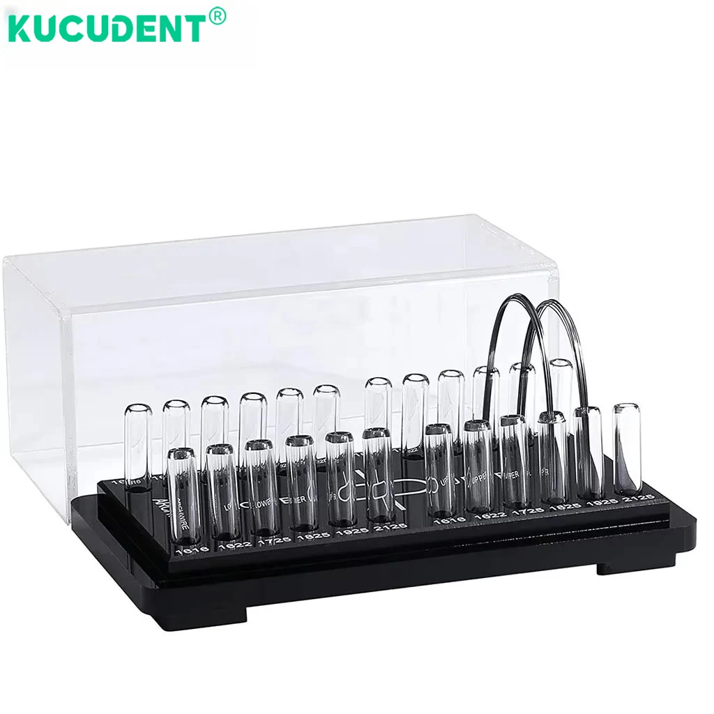 Dental Acrylic Organizer Holder for Orthodontic Arch wires Round/Rectangular Archwire Placing Case Dentist Storage Box Container
Dental Acrylic Organizer Holder for Orthodontic Arch wires Round/Rectangular Archwire Placing Case Dentist Storage Box Container