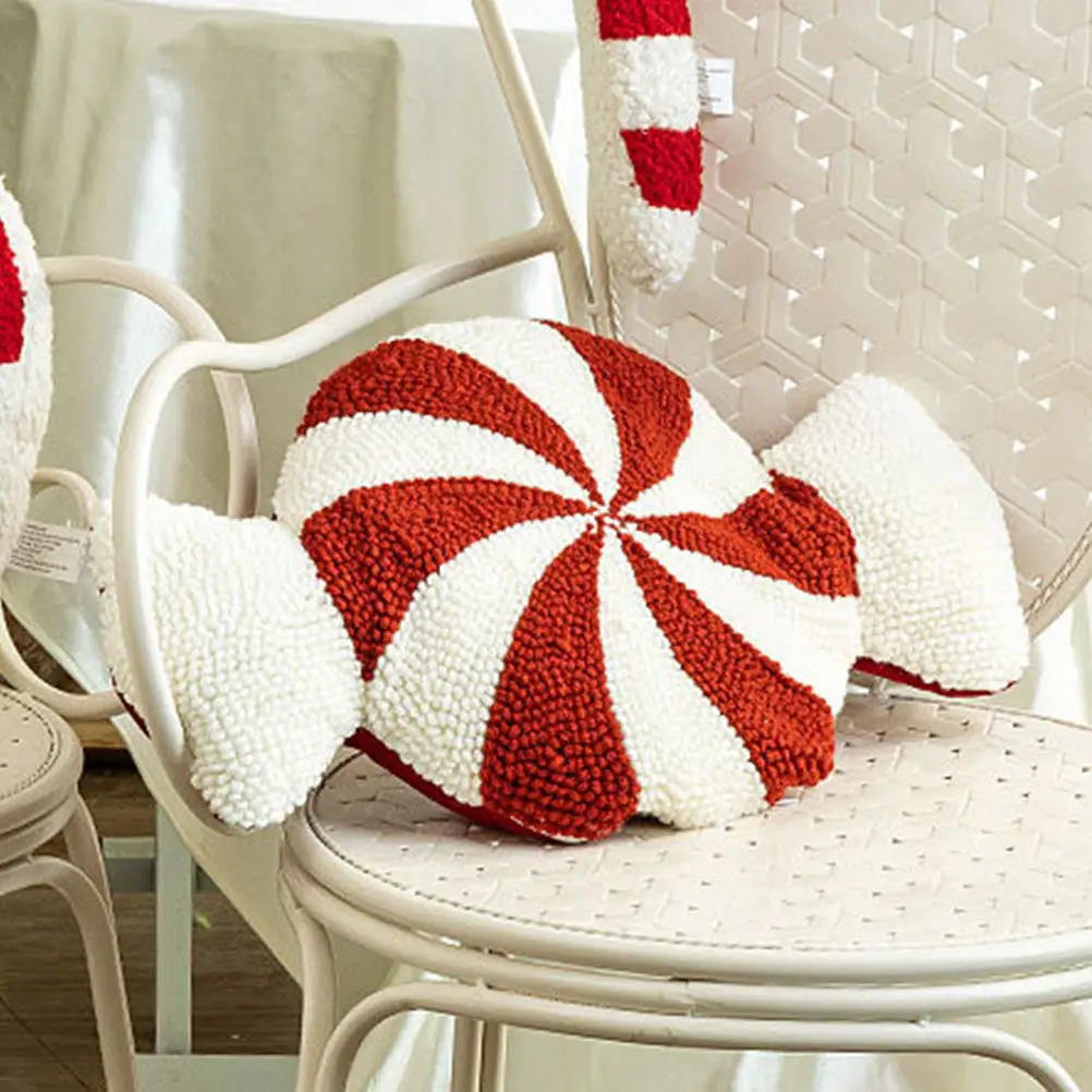 Adorable Christmas Candy Shaped Decorative Pillow Ultra Soft Holiday Throw Cushion for Sofa Bedroom Windowsill Festive Home
Adorable Christmas Candy Shaped Decorative Pillow Ultra Soft Holiday Throw Cushion for Sofa Bedroom Windowsill Festive Home