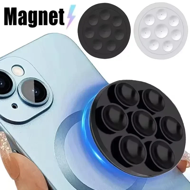 Magnetic Silicone Suction Cup Phone Mount Mini Sticker Bracket Universal Mobile Phones Stand Hands-Free Mirror Cellphone Holder
Magnetic Silicone Suction Cup Phone Mount Mini Sticker Bracket Universal Mobile Phones Stand Hands-Free Mirror Cellphone Holder
