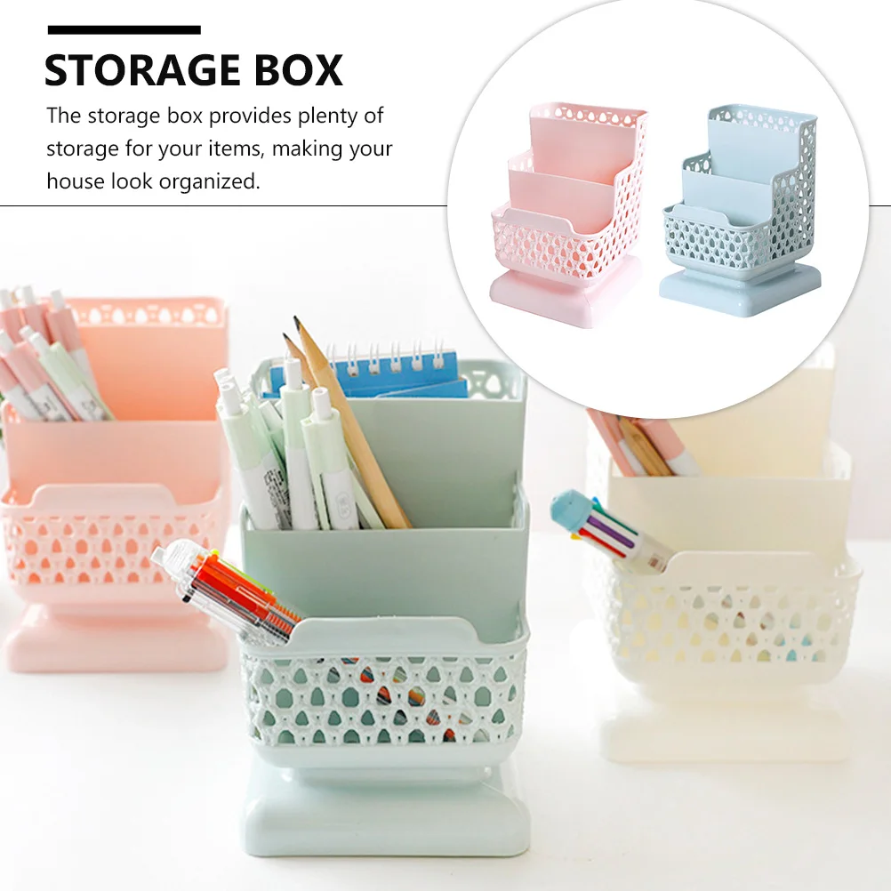 2Pcs Desktop Storage Basket Large Capacity Home Kitchen Study Dormitory ganizer Pen Holder Simple Plastic Box
2Pcs Desktop Storage Basket Large Capacity Home Kitchen Study Dormitory ganizer Pen Holder Simple Plastic Box