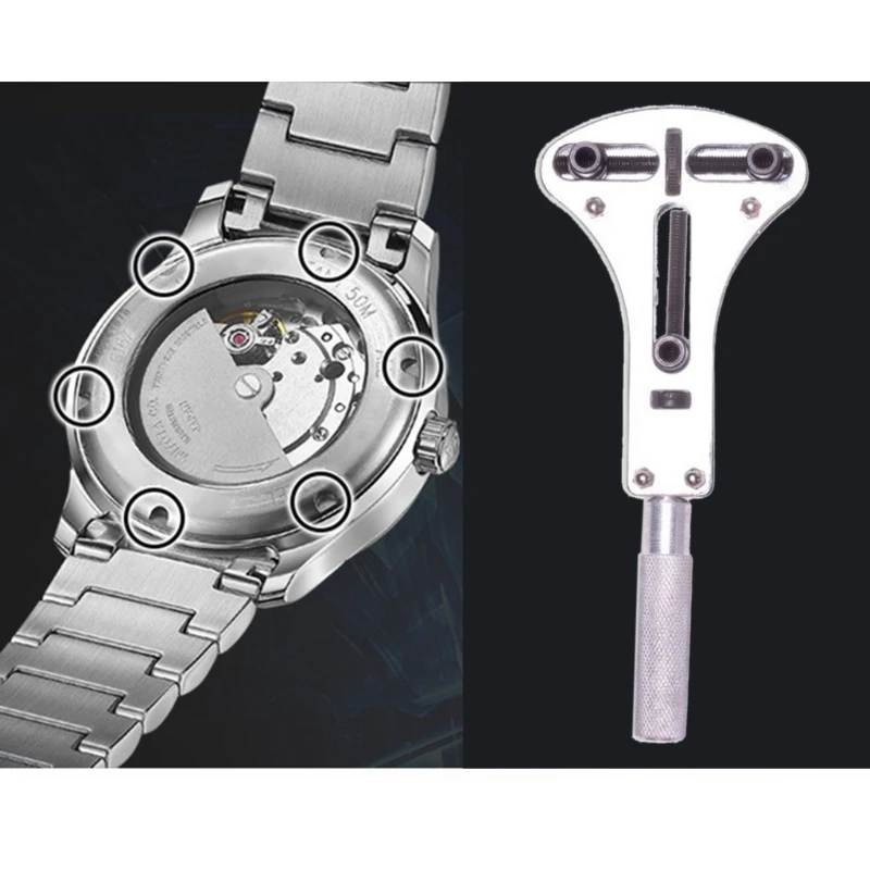DIY Watch Repair Back Case Opener Functional Watch Repair Set With Adjustable Back Case Opener and Screwdriver D2RD
DIY Watch Repair Back Case Opener Functional Watch Repair Set With Adjustable Back Case Opener and Screwdriver D2RD