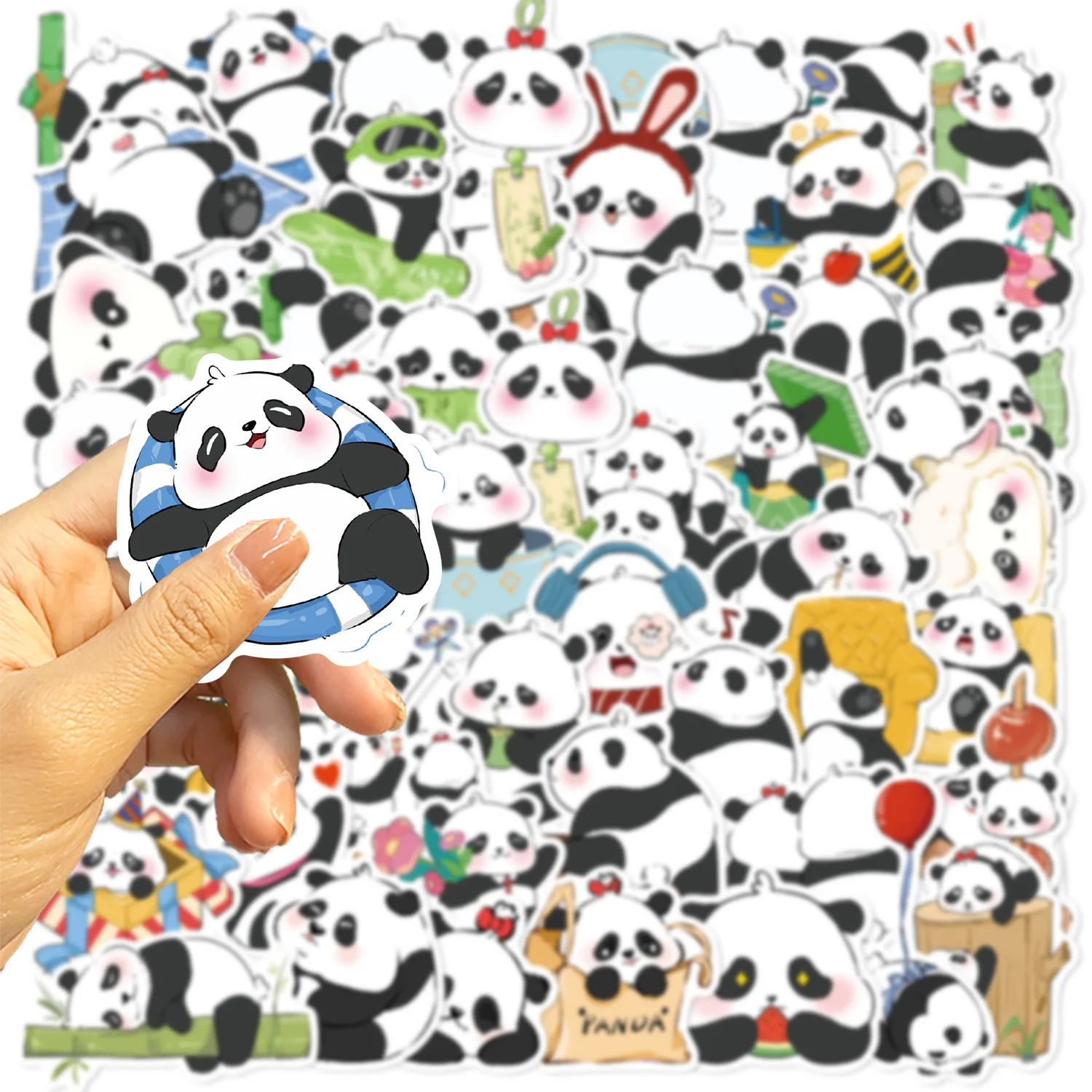 10/50PCS Panda Daily Cartoon Stickers Cute Animal Kids Toys Kawaii Graffiti Decoration Laptop Phone Guitar Bike DIY Skateboard 
10/50PCS Panda Daily Cartoon Stickers Cute Animal Kids Toys Kawaii Graffiti Decoration Laptop Phone Guitar Bike DIY Skateboard