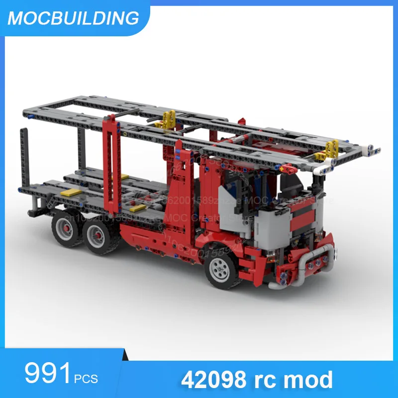 MOC Building Blocks 42098 RC Mod DIY Assemble Bricks Truck Model Transportation Creative Collection Display Toys Gifts 991PCS
MOC Building Blocks 42098 RC Mod DIY Assemble Bricks Truck Model Transportation Creative Collection Display Toys Gifts 991PCS