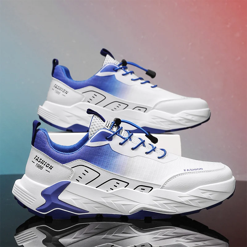 Running Shoes Men Outdoor Breathable Anti-Slip Wear-Resistant Flat Shock-Absorbing Sneakers Comfortable Sports Shoes for Man
Running Shoes Men Outdoor Breathable Anti-Slip Wear-Resistant Flat Shock-Absorbing Sneakers Comfortable Sports Shoes for Man