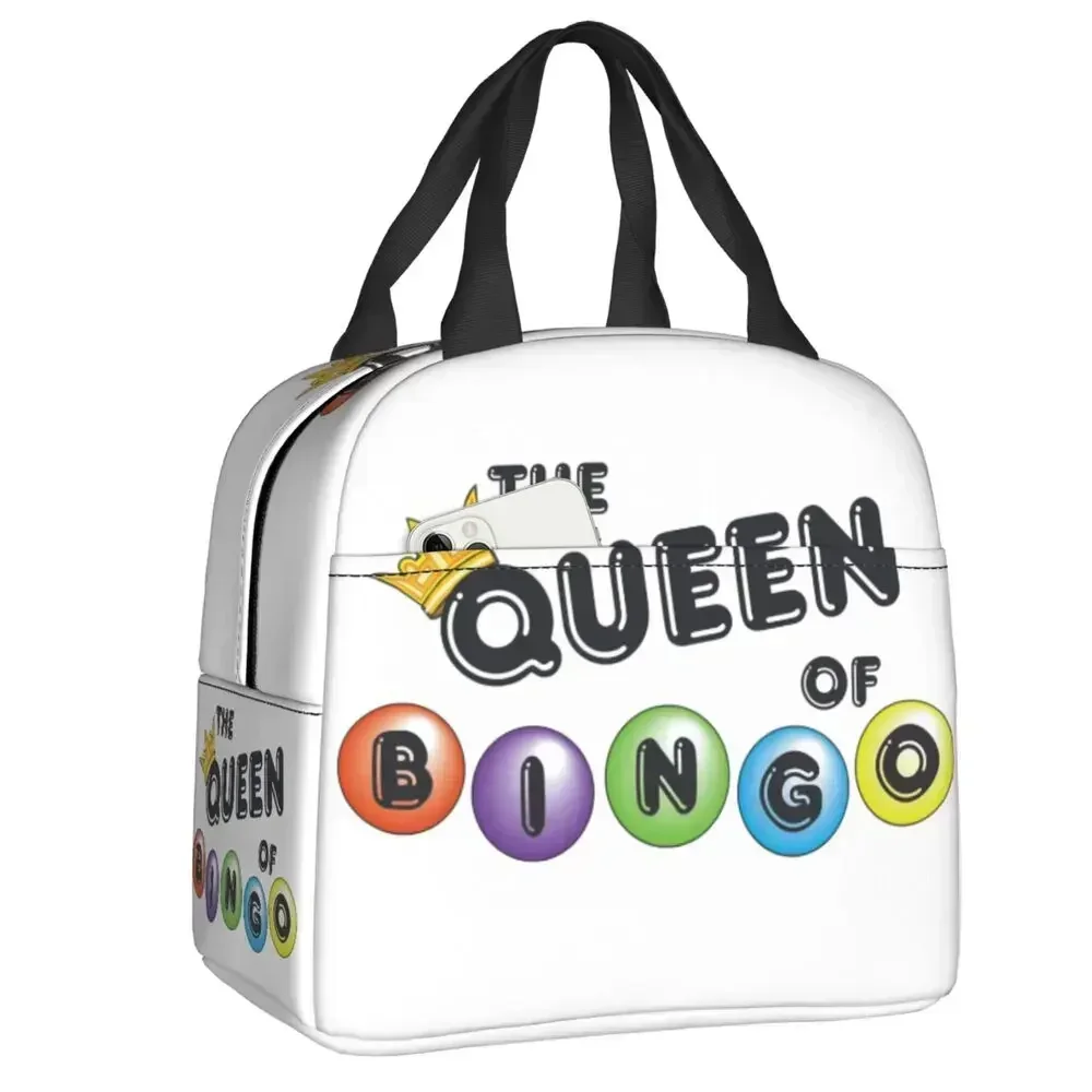 Ланч-бокс Bingo Queen, женский водонепроницаемый термохолодильник, изолированная сумка для обеда, офисная работа, многоразовые сумки-тоут для пикника
Ланч-бокс Bingo Queen, женский водонепроницаемый термохолодильник, изолированная сумка для обеда, офисная работа, многоразовые сумки-тоут для пикника
