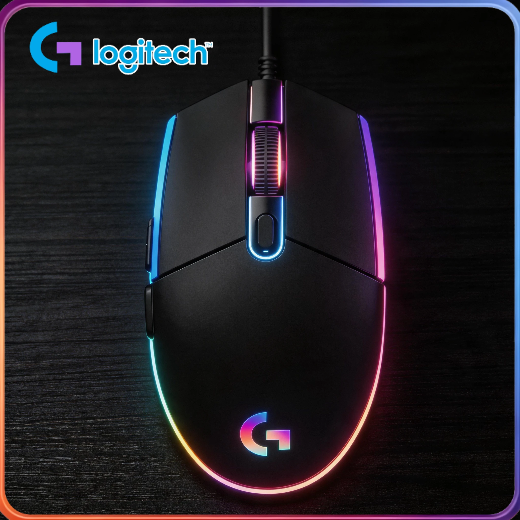 The G102/G203 with LIGHTSYNC lighting effect, featuring a resolution of 8000 DPI, offers smooth and responsive gaming experience
The G102/G203 with LIGHTSYNC lighting effect, featuring a resolution of 8000 DPI, offers smooth and responsive gaming experience