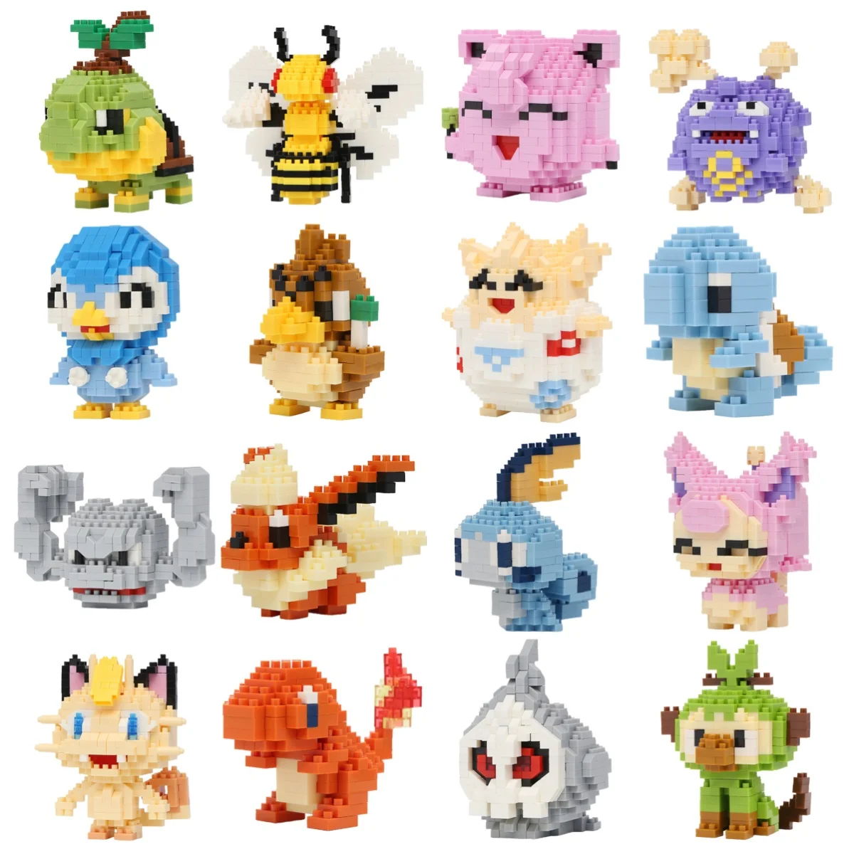 Pokemon Small Simple Building Blocks Character anime figure Action Toys Graphics Diamond Mini Model Pocket Monster Collect Gift
Pokemon Small Simple Building Blocks Character anime figure Action Toys Graphics Diamond Mini Model Pocket Monster Collect Gift