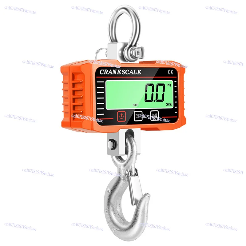 Electronic lifting scale 2000kg industrial LCD display electronic scale portable lifting 2T hook scale 1000KG lifting
Electronic lifting scale 2000kg industrial LCD display electronic scale portable lifting 2T hook scale 1000KG lifting
