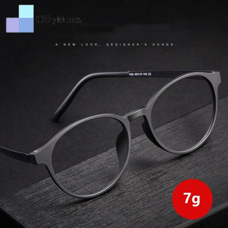OLLMURS Light Comfortable Prescriptions TR90 Round Retro Glasses Frame Men Pure Titanium Optical Eyeglasses Frame Women 8868T
OLLMURS Light Comfortable Prescriptions TR90 Round Retro Glasses Frame Men Pure Titanium Optical Eyeglasses Frame Women 8868T