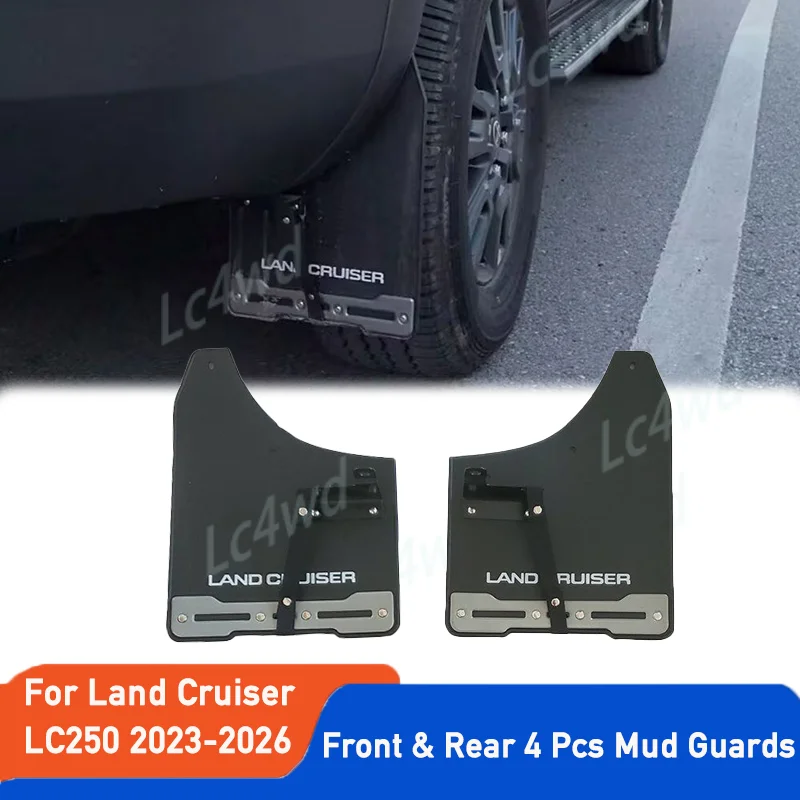 LC4WD 4x4 Exterior Accessories Mud Flaps Guards Front & Rear 4Pcs Mudguards Fender For Toyota Lander Cruiser LC250 2023-2026
LC4WD 4x4 Exterior Accessories Mud Flaps Guards Front & Rear 4Pcs Mudguards Fender For Toyota Lander Cruiser LC250 2023-2026