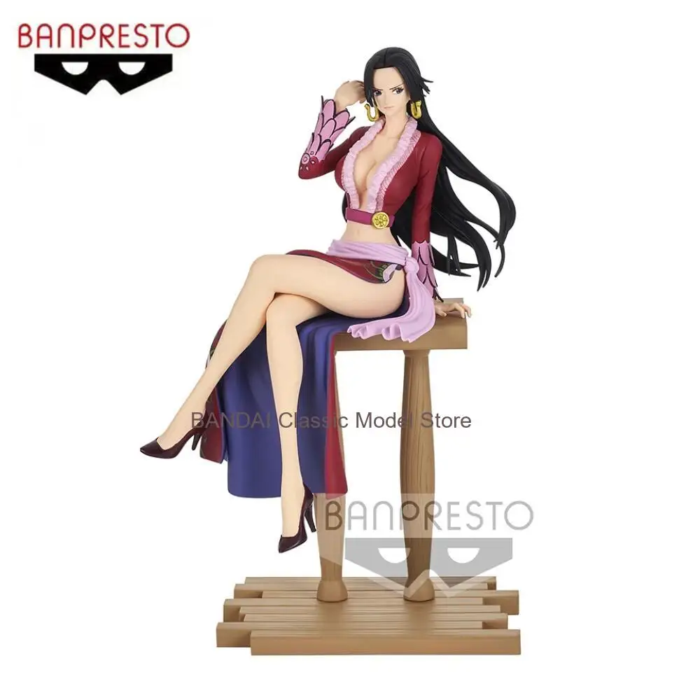 Оригинальная фигурка BP One Piece Grandline Journey, 15 см, Императрица Хэнкок в сидячей позе, модель из ПВХ
Оригинальная фигурка BP One Piece Grandline Journey, 15 см, Императрица Хэнкок в сидячей позе, модель из ПВХ