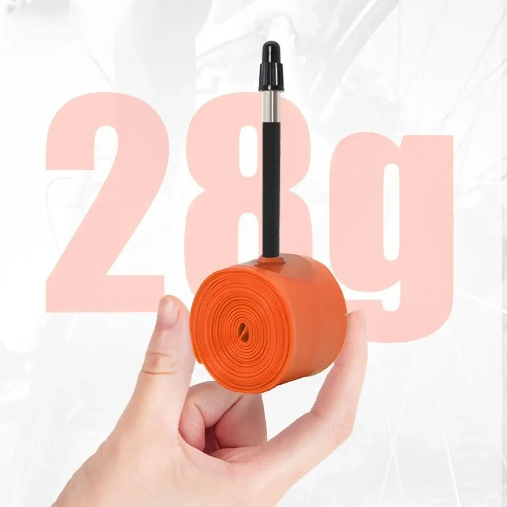 ThinkRider 1Pcs Ultralight 28g Bike Inner Tube 700X18 25 28 32 Road Bicycle TPU Material Tire 65mm Length French Valve
ThinkRider 1Pcs Ultralight 28g Bike Inner Tube 700X18 25 28 32 Road Bicycle TPU Material Tire 65mm Length French Valve