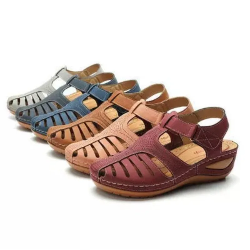 43 Size Roman Women's Sandals Comfort Wedge Heel Soft Sole Woman's Shoes Non-slip Lightweigh Bag Head Sandals Sandalias De Mujer
43 Size Roman Women's Sandals Comfort Wedge Heel Soft Sole Woman's Shoes Non-slip Lightweigh Bag Head Sandals Sandalias De Mujer