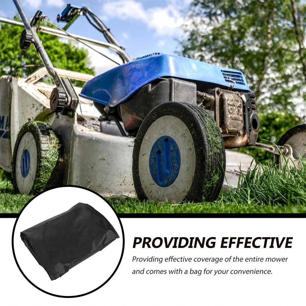 Lawn Mower Cover Waterproof Uv-Resistant Dust-Proof Rain Snow Protection Foldable Storage Silver Coating Mower Accessory
Lawn Mower Cover Waterproof Uv-Resistant Dust-Proof Rain Snow Protection Foldable Storage Silver Coating Mower Accessory