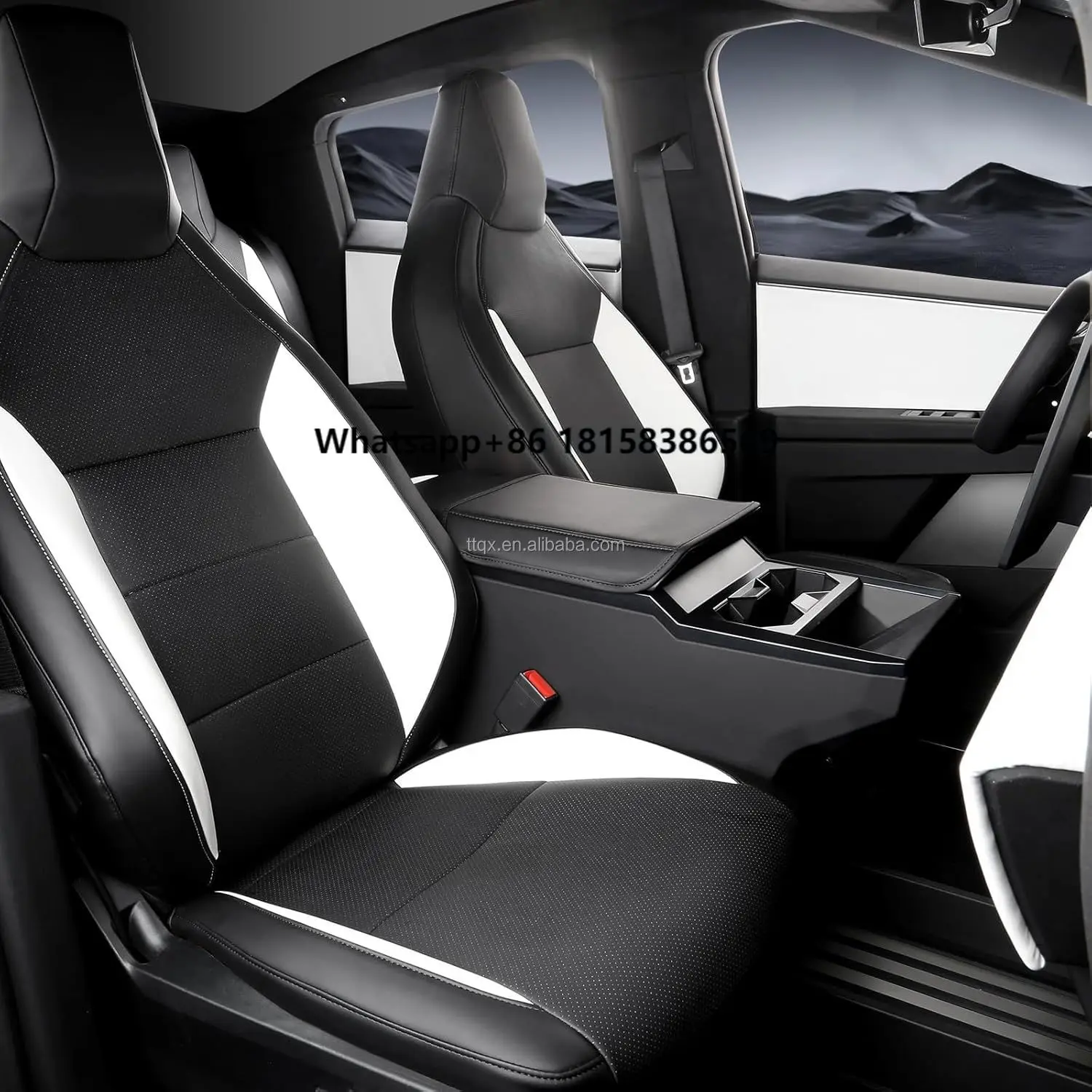 Customized 2024 New 360 ° All-inclusive Car Seat Cushions for Cybertruck Wear-resistant Leather Seat Covers Black White
Customized 2024 New 360 ° All-inclusive Car Seat Cushions for Cybertruck Wear-resistant Leather Seat Covers Black White