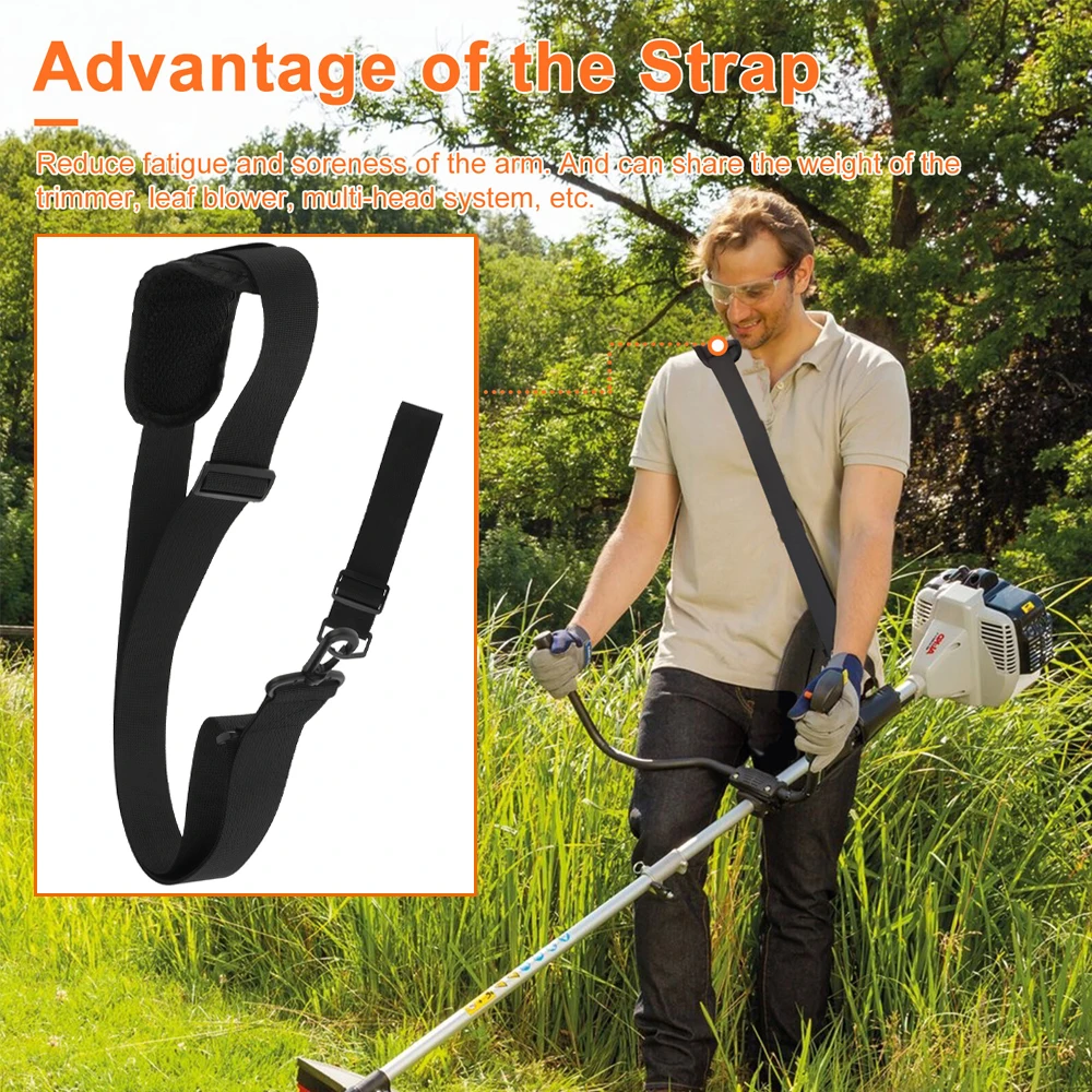 1pc Nylon Adjustable Shoulder Strap Padded Belt Harness for Gardening Tools Brush Cutter Grass Trimmers Pruning Mach Accessories
1pc Nylon Adjustable Shoulder Strap Padded Belt Harness for Gardening Tools Brush Cutter Grass Trimmers Pruning Mach Accessories