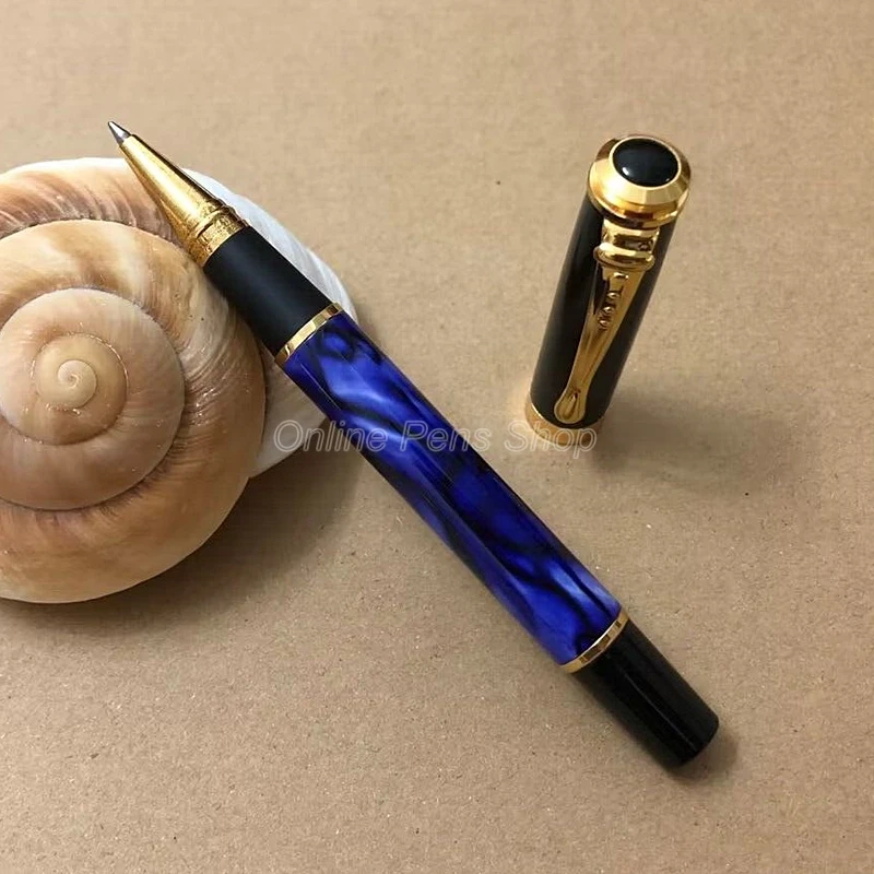 Jinhao 500 классическая синяя металлическая Золотая отделка, ролик для письма, шариковая ручка JR987
Jinhao 500 классическая синяя металлическая Золотая отделка, ролик для письма, шариковая ручка JR987