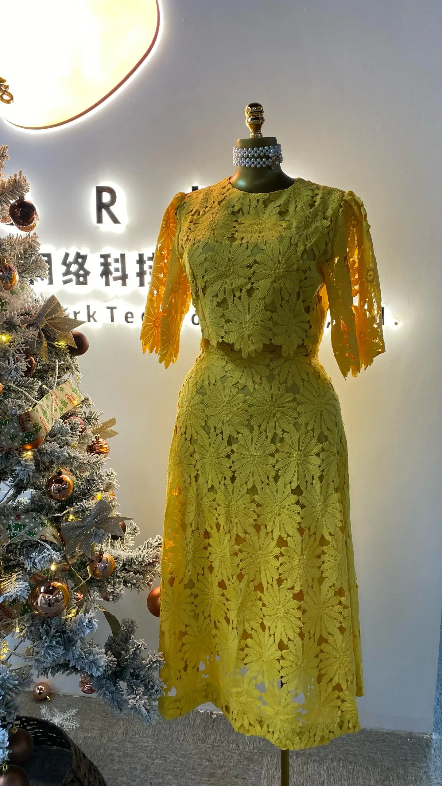 Fashion Set 2 Pieces 2025 Spring Women's Lace Hollow Embroidered Top Midi Skirt Set Skirt-GZYYY000146
Fashion Set 2 Pieces 2025 Spring Women's Lace Hollow Embroidered Top Midi Skirt Set Skirt-GZYYY000146