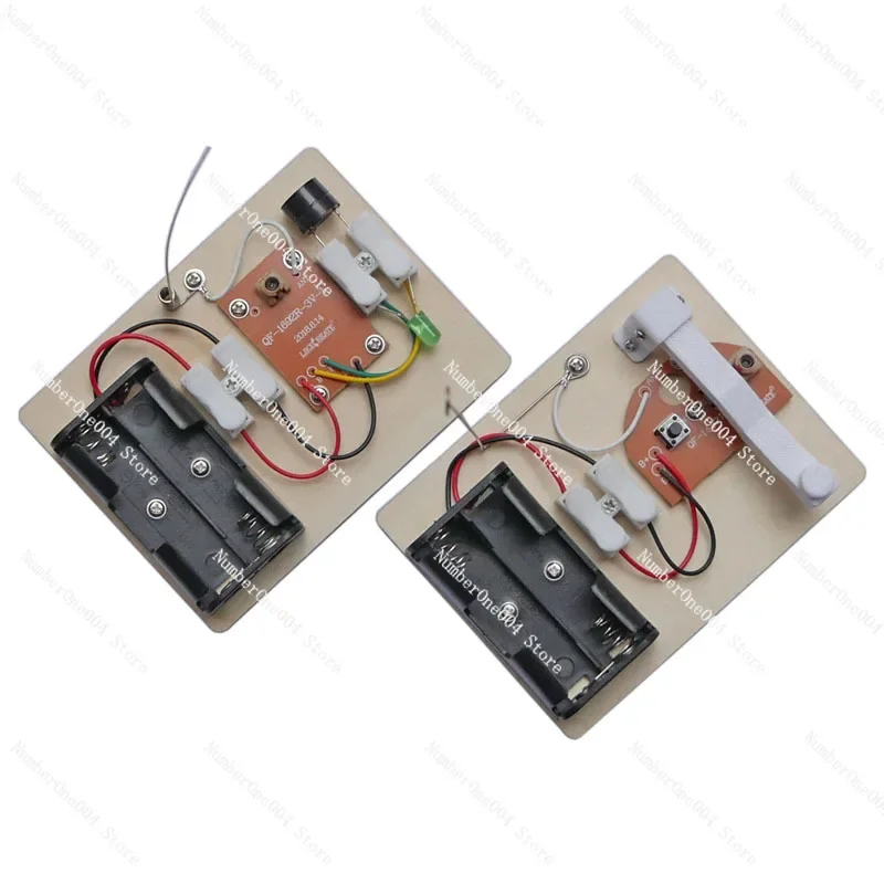 Wireless Telegraph Model Kit - Morse Code Practice Set, STEM Electronics Project for School Science Class
Wireless Telegraph Model Kit - Morse Code Practice Set, STEM Electronics Project for School Science Class