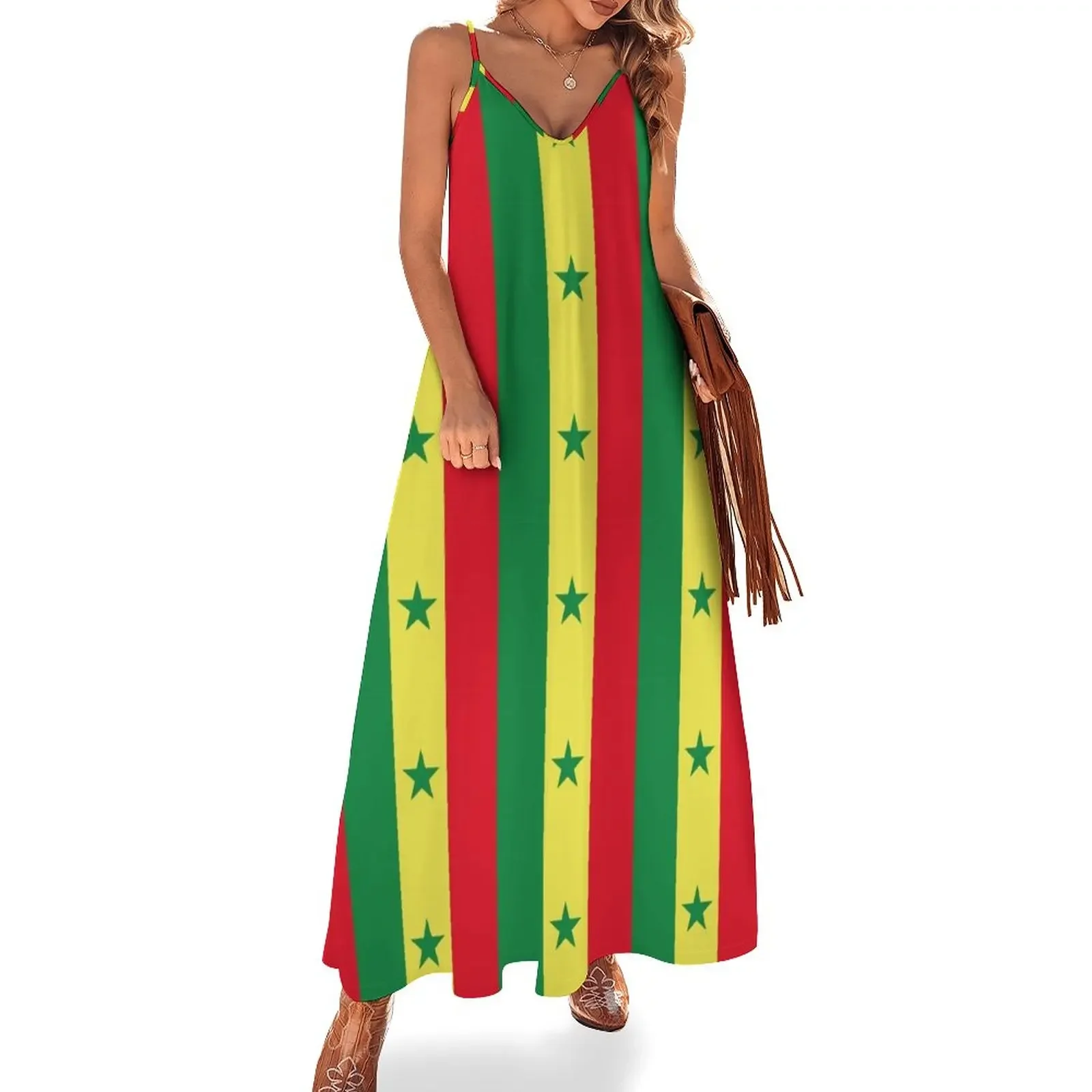 Flag of Senegal Sleeveless Dress dress for women 2025 women's fashion dresses summer woman dress 2025 women clothes
Flag of Senegal Sleeveless Dress dress for women 2025 women's fashion dresses summer woman dress 2025 women clothes