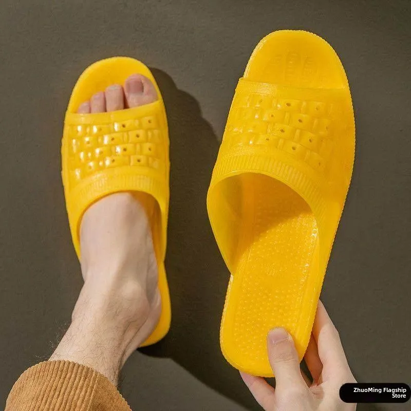 Natural Rubber Plastic Home Slippers Anti Slip Bath Slippers Soft Comfortable Non Smelly Footwear Women's Winter Season Footwear
Natural Rubber Plastic Home Slippers Anti Slip Bath Slippers Soft Comfortable Non Smelly Footwear Women's Winter Season Footwear