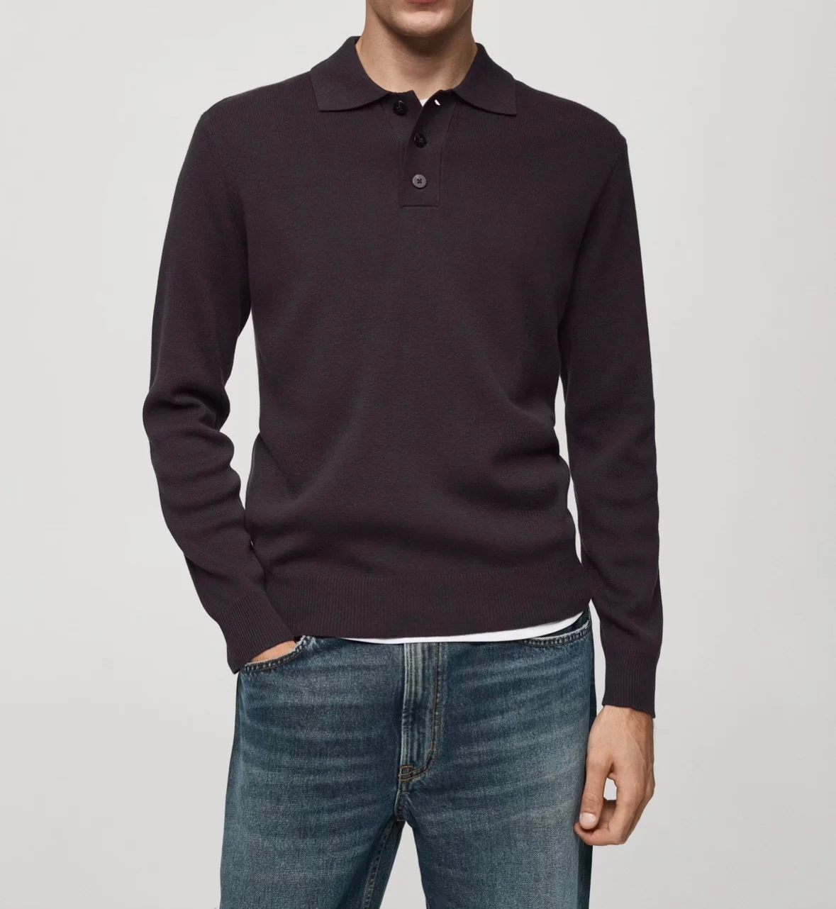 Мужская трикотажная рубашка Slim Fit с длинным рукавом, 79% хлопок, повседневный городской стиль, большие размеры, модная вязаная одежда для мужчин
Мужская трикотажная рубашка Slim Fit с длинным рукавом, 79% хлопок, повседневный городской стиль, большие размеры, модная вязаная одежда для мужчин