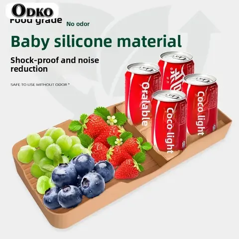 Silicone Cup Mat for Dreamer Refrigerator Anti-Slip Protection Pad Fixed Installation car gadgets accesorios de auto