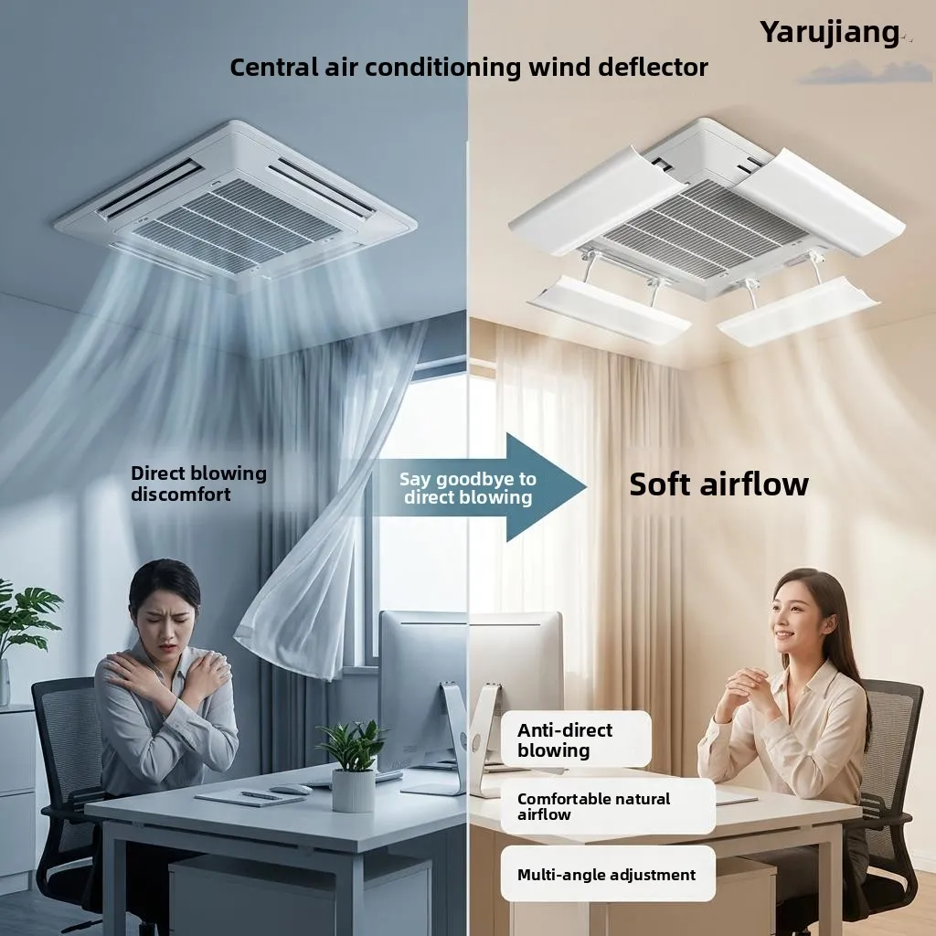 Embedded Type Wind Directional Air Conditioner Central Cooling System Ventilation Board Ceiling Mounted Wind Shield Board
Embedded Type Wind Directional Air Conditioner Central Cooling System Ventilation Board Ceiling Mounted Wind Shield Board