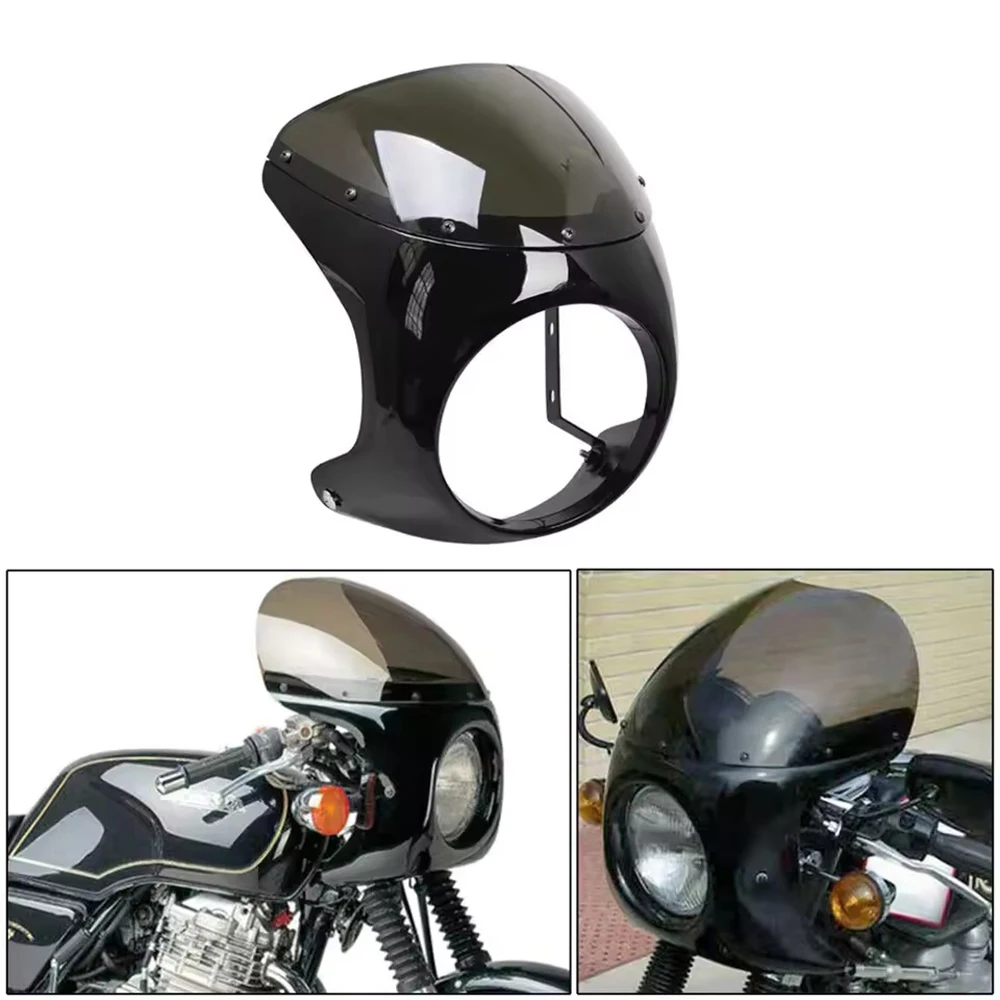 For Harley Sportster Bobber Touring Honda Motorcycle Universal Cafe Racer 7inch Headlight Handlebar Fairing Windshield Kits
For Harley Sportster Bobber Touring Honda Motorcycle Universal Cafe Racer 7inch Headlight Handlebar Fairing Windshield Kits