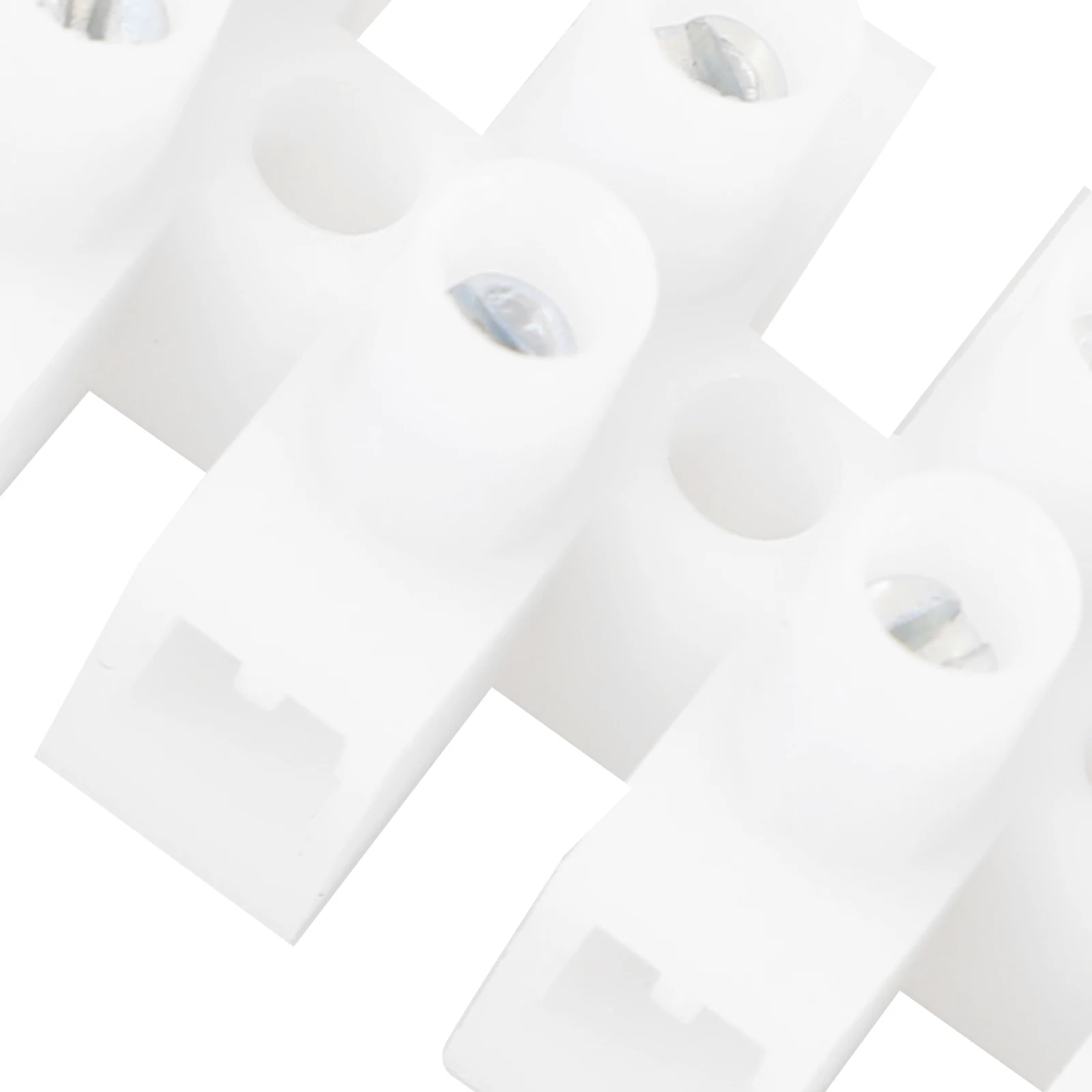 10pcs Electrical Cable Wire Connectors Quick Terminal Screw Block Connector Strip White Speaker Connection Flame Retardant PP
10pcs Electrical Cable Wire Connectors Quick Terminal Screw Block Connector Strip White Speaker Connection Flame Retardant PP