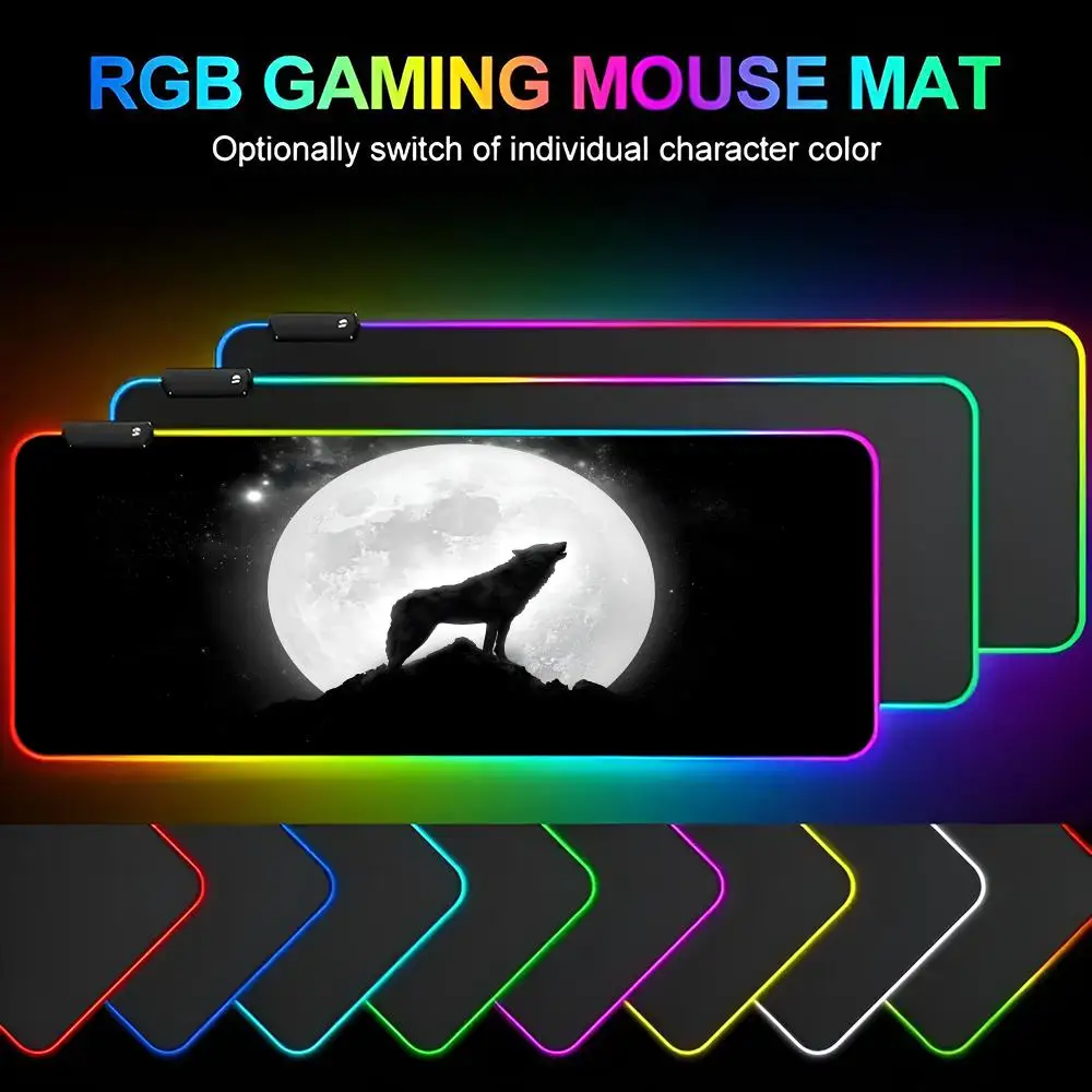 W-Wolfs Mouse Pad Mousepad Rgb Mouse Pad Gaming Backlight Pc Accessories Gamer Keyboard Backlit Mat Desk Protector Mats Xxl 90x
W-Wolfs Mouse Pad Mousepad Rgb Mouse Pad Gaming Backlight Pc Accessories Gamer Keyboard Backlit Mat Desk Protector Mats Xxl 90x