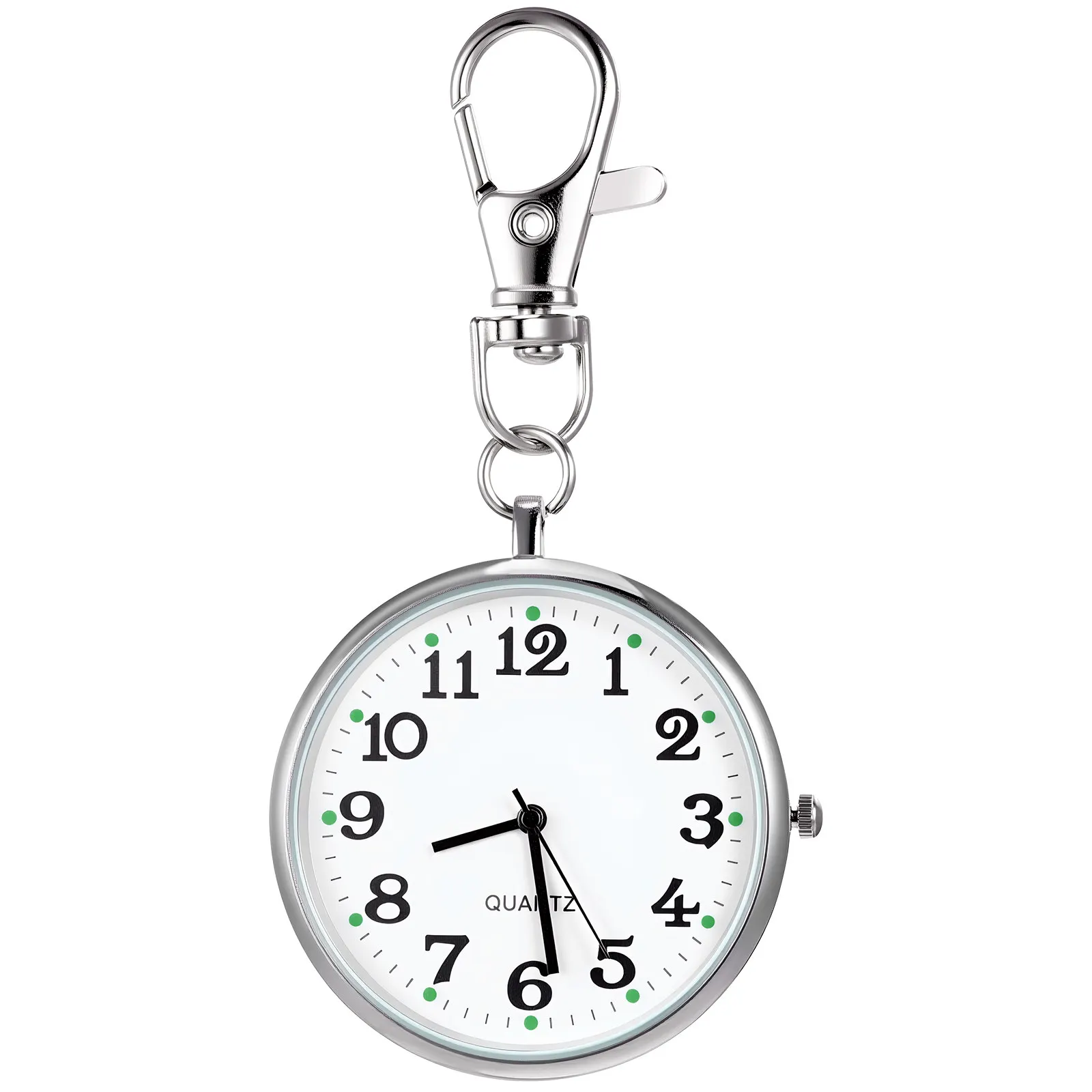 Learning Tracking Pocket Watch Keychain Watches for Women Clinical Nursing Clip on Nurses
Learning Tracking Pocket Watch Keychain Watches for Women Clinical Nursing Clip on Nurses