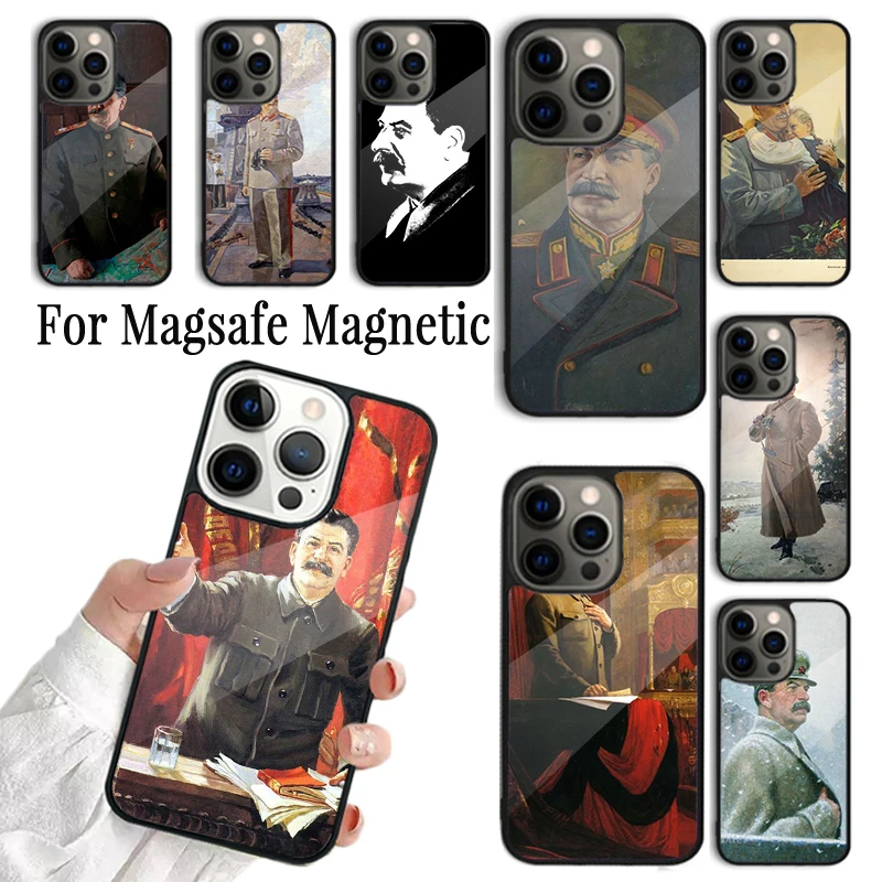 Чехол для Телефона iPhone 16 15 14 13 12 Mini 11 Pro Max Plus Magsafe, магнитный чехол с беспроводной зарядкой, Сталин
Чехол для Телефона iPhone 16 15 14 13 12 Mini 11 Pro Max Plus Magsafe, магнитный чехол с беспроводной зарядкой, Сталин