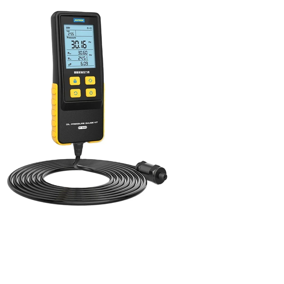 2025 Hot Sale AUTOOL Custom Logo Factory PT620 Intelligent Oil Pressure Gauge Auto Pressure Tester Automatic Test Tool
2025 Hot Sale AUTOOL Custom Logo Factory PT620 Intelligent Oil Pressure Gauge Auto Pressure Tester Automatic Test Tool